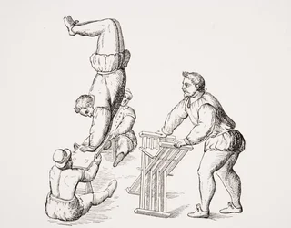 Sauts périlleux, illustration d
